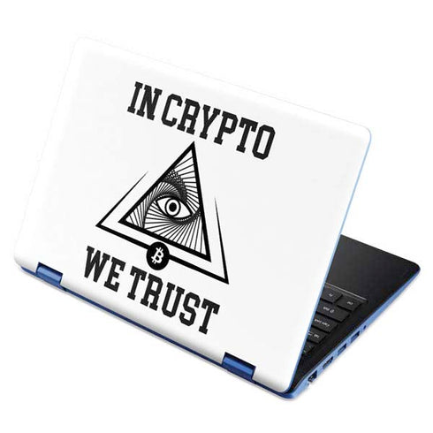 In Crypto We Trust Aspire R11 11.6in Skin
