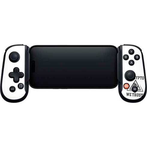 In Crypto We Trust Backbone One for iPhone Game Controller Skin