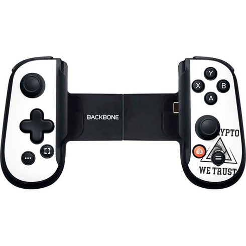 In Crypto We Trust Backbone One for iPhone Game Controller Skin
