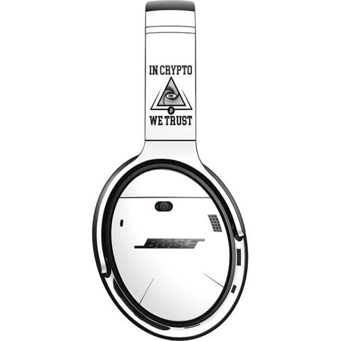 In Crypto We Trust Bose QuietComfort 35 II Headphones Skin