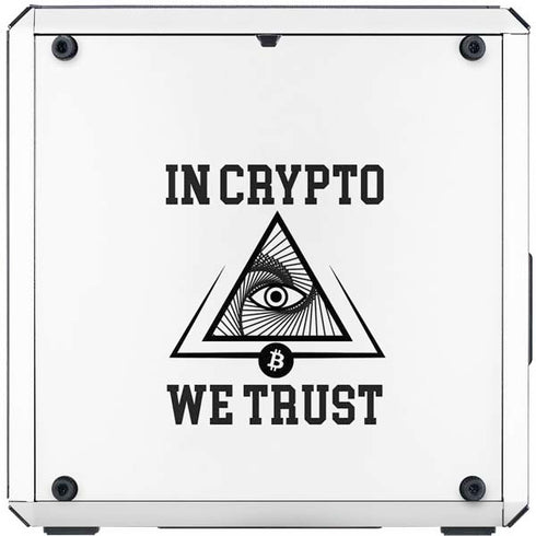 In Crypto We Trust Cooler Master MasterBox Q300L Mini Tower Skin