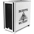 In Crypto We Trust Corsair 4000D Tempered Glass Mid-Tower ATX Case Skin