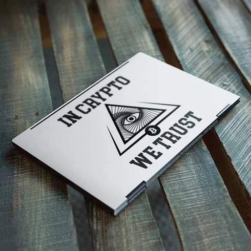 In Crypto We Trust HP Envy Skin