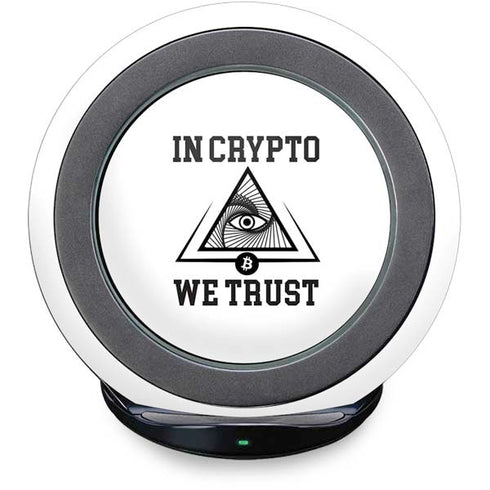 In Crypto We Trust Fast Charge Wireless Charging Stand Skin