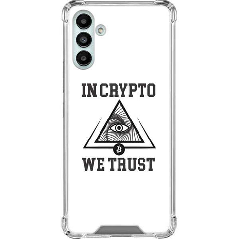 In Crypto We Trust Galaxy A13 5G Clear Case