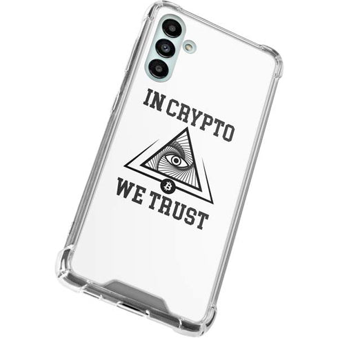 In Crypto We Trust Galaxy A13 5G Clear Case