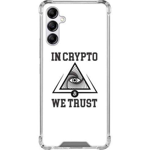In Crypto We Trust Galaxy A14 5G Clear Case