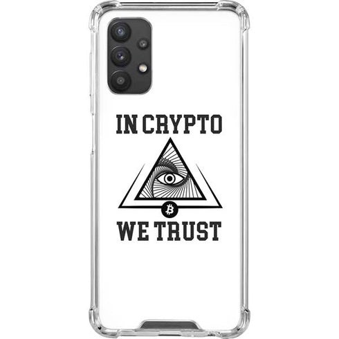 In Crypto We Trust Galaxy A32 5G Clear Case