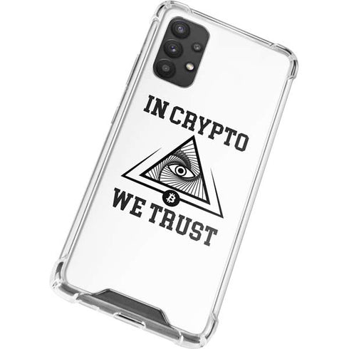 In Crypto We Trust Galaxy A32 5G Clear Case