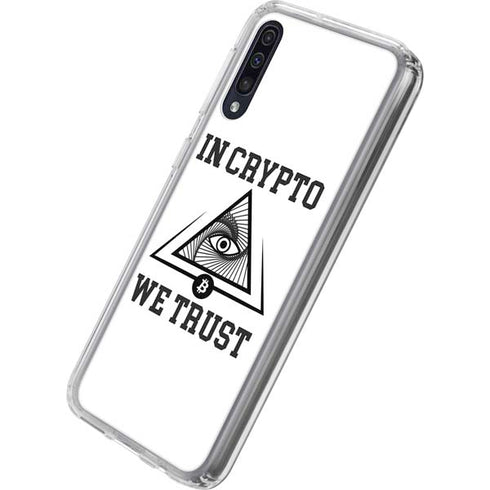 In Crypto We Trust Galaxy A50 Clear Case