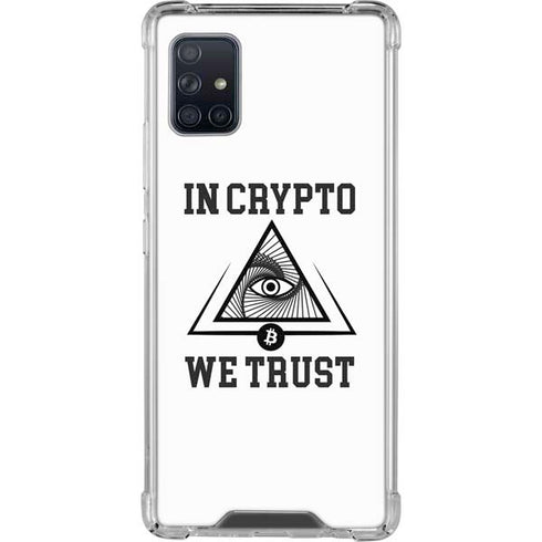 In Crypto We Trust Galaxy A51 5G Clear Case