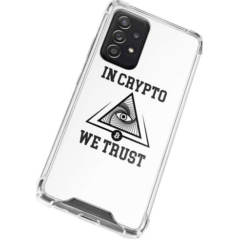 In Crypto We Trust Galaxy A52 5G Clear Case