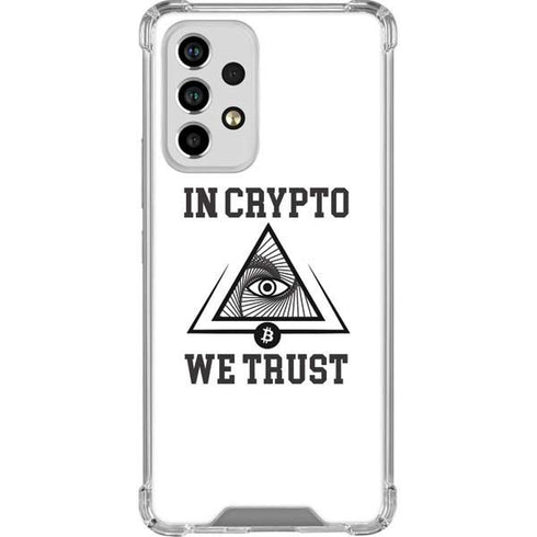 In Crypto We Trust Galaxy A53 5G Clear Case