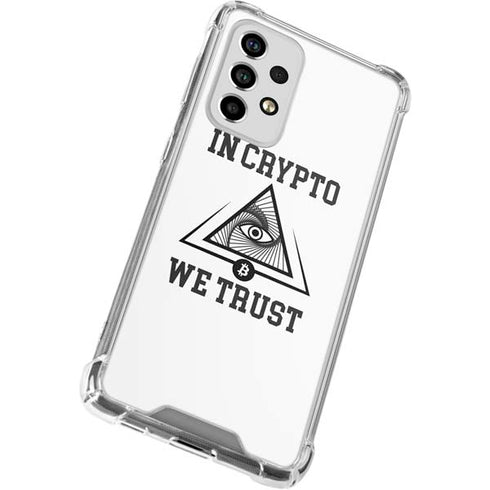 In Crypto We Trust Galaxy A53 5G Clear Case
