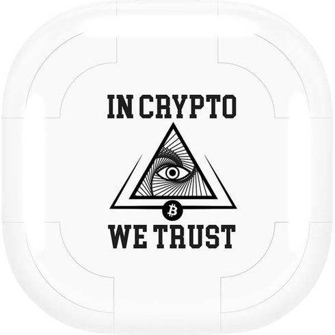 In Crypto We Trust Galaxy Buds Live Skin