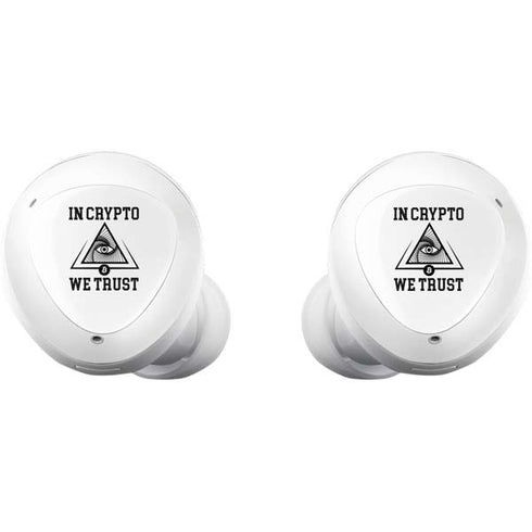 In Crypto We Trust Galaxy Buds Plus Skin