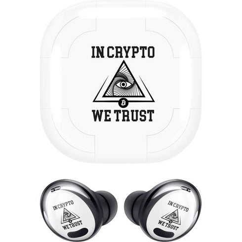 In Crypto We Trust Galaxy Buds Pro Skin