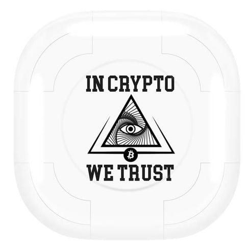 In Crypto We Trust Galaxy Buds Pro Skin
