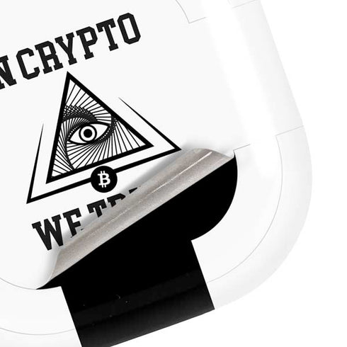 In Crypto We Trust Galaxy Buds Pro Skin