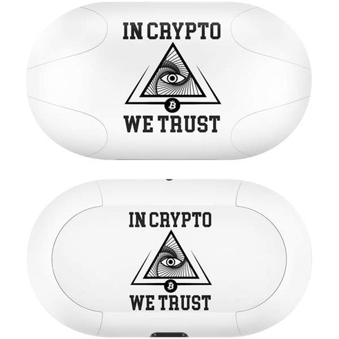 In Crypto We Trust Galaxy Buds Skin