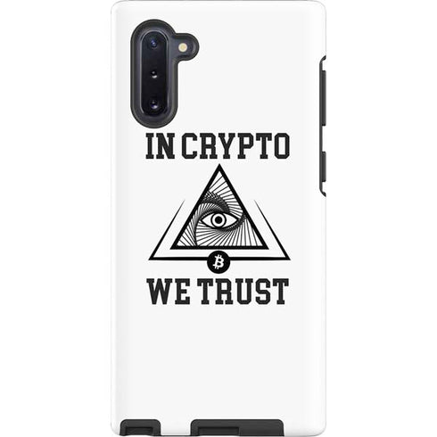 In Crypto We Trust Galaxy Note 10 Pro Case