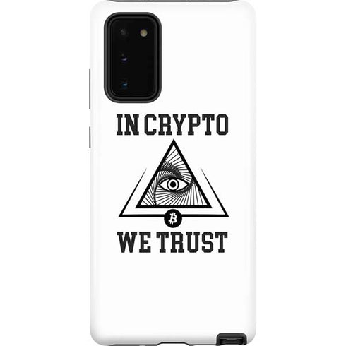 In Crypto We Trust Galaxy Note20 5G Pro Case