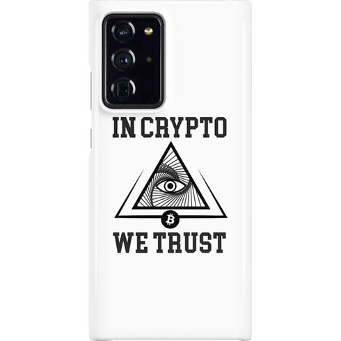 In Crypto We Trust Galaxy Note20 Ultra 5G Lite Case