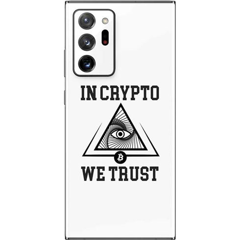 In Crypto We Trust Galaxy Note20 Ultra 5G Skin