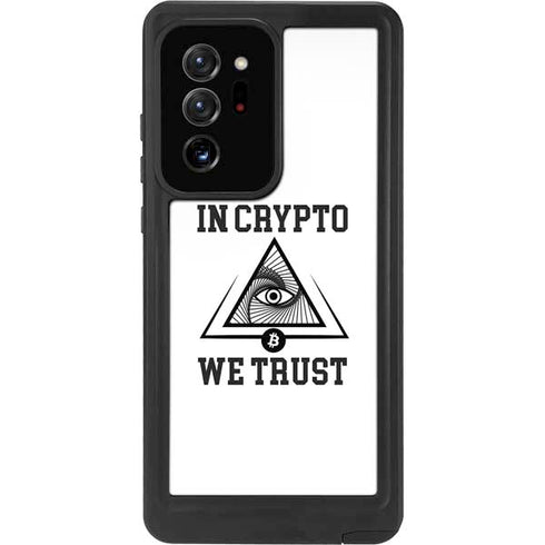 In Crypto We Trust Galaxy Note20 Ultra 5G Waterproof Case