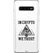 In Crypto We Trust Galaxy S10 Plus Skin