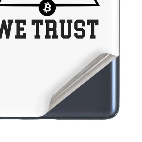 In Crypto We Trust Galaxy S20 Fan Edition Skin