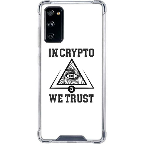 In Crypto We Trust Galaxy S20 FE Clear Case