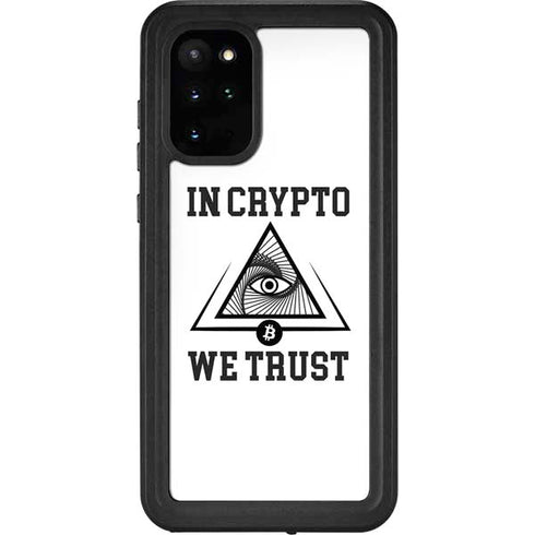 In Crypto We Trust Galaxy S20 Plus Waterproof Case