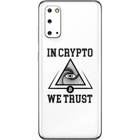 In Crypto We Trust Galaxy S20 Skin