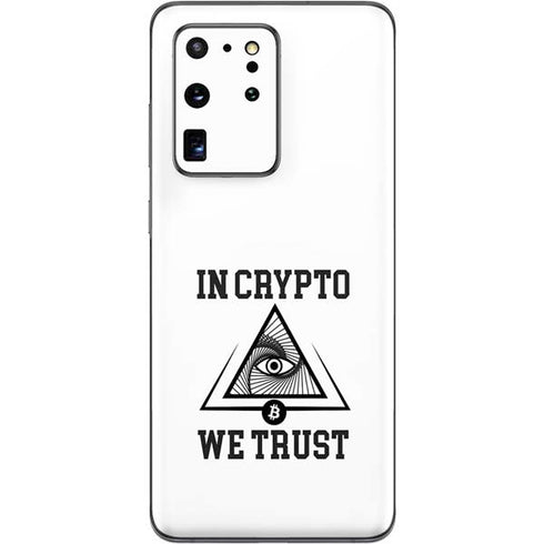 In Crypto We Trust Galaxy S20 Ultra 5G Skin