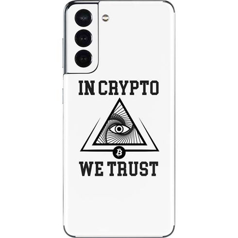 In Crypto We Trust Galaxy S21 5G Skin