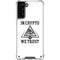 In Crypto We Trust Galaxy S21 Plus 5G Clear Case