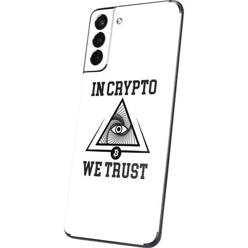In Crypto We Trust Galaxy S21 Plus 5G Skin