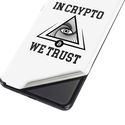 In Crypto We Trust Galaxy S21 Plus 5G Skin