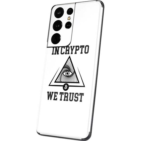 In Crypto We Trust Galaxy S21 Ultra 5G Skin