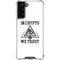 In Crypto We Trust Galaxy S22 Plus Clear Case