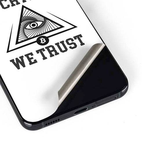 In Crypto We Trust Galaxy S22 Plus Skin