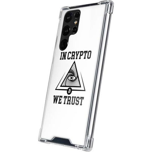 In Crypto We Trust Galaxy S22 Ultra Clear Case