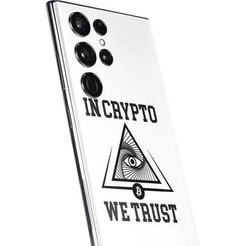 In Crypto We Trust Galaxy S22 Ultra Skin