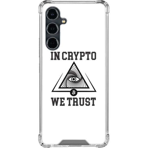 In Crypto We Trust Galaxy S23 FE Clear Case