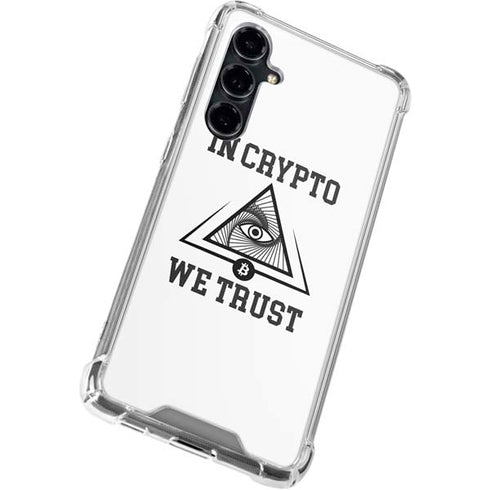 In Crypto We Trust Galaxy S23 FE Clear Case