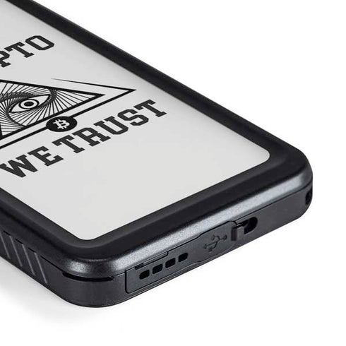 In Crypto We Trust Galaxy S23 Plus Waterproof Case