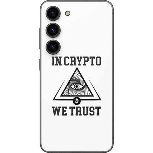 In Crypto We Trust Galaxy S23 Skin