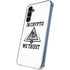 In Crypto We Trust Galaxy S24 Clear Case