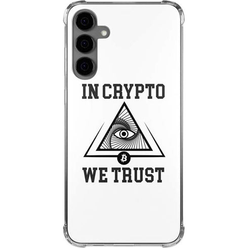In Crypto We Trust Galaxy S24 Plus Clear Case